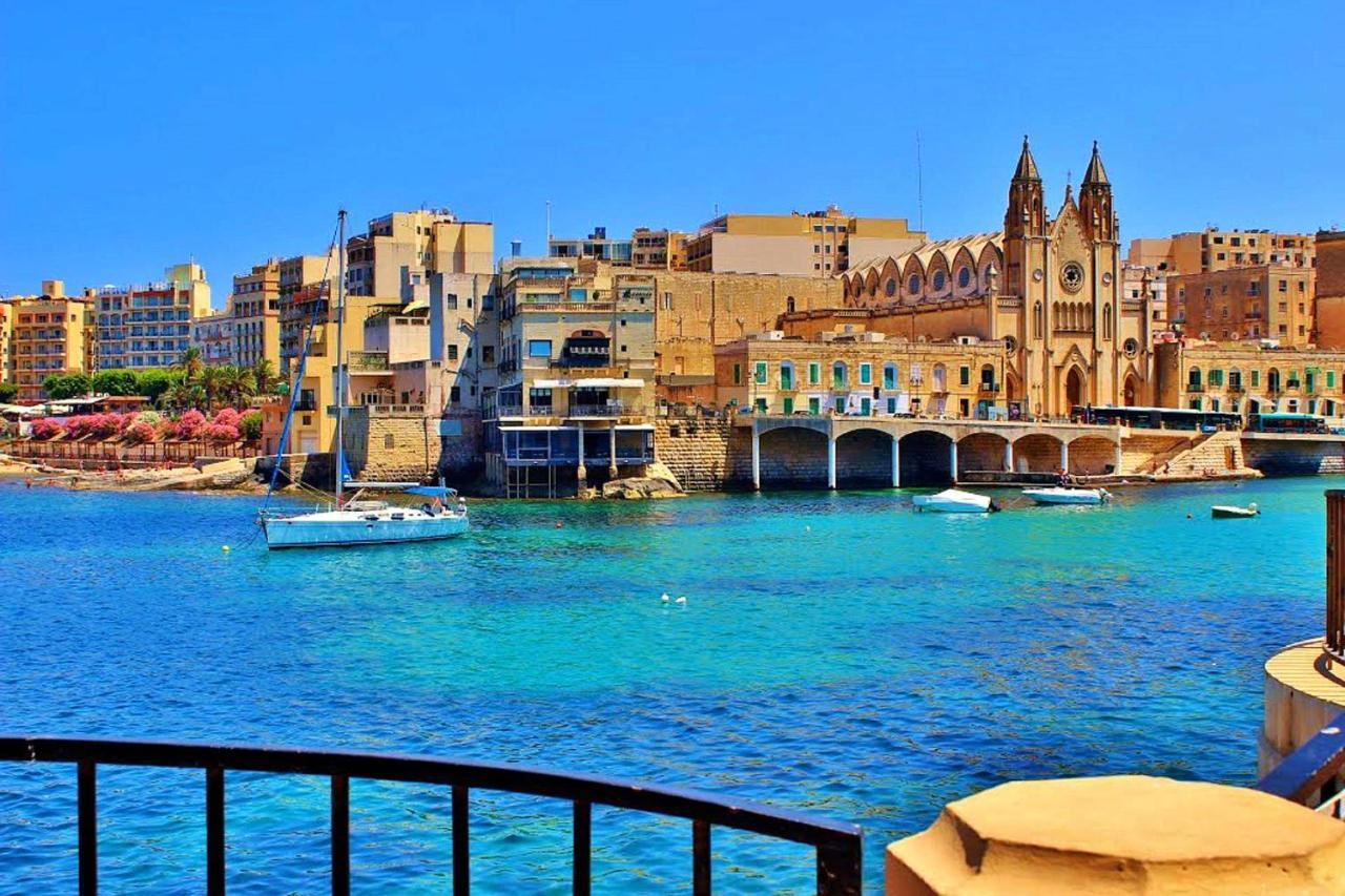 Seafront Lux Apart Inc Pool, Upmarket Area Sliema Exterior foto